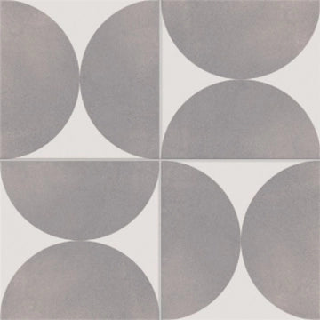 Ceramica Valsecchia, Gemini - 3 Grey, Naturale, 15x15cm, 8.50mm, Rett.