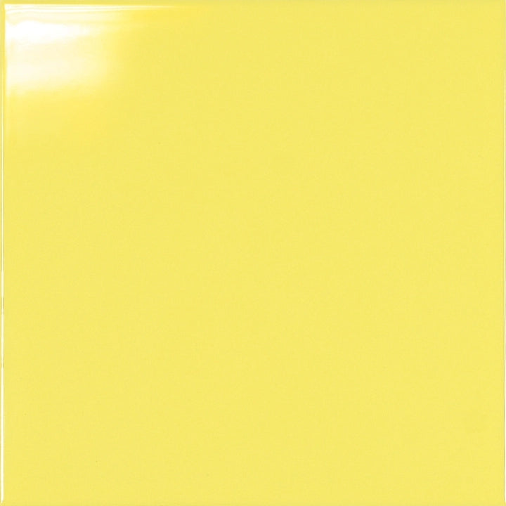 Armonie Ceramiche, Colors - 145012 - Giallo, Naturale, 20x20cm, 7.00mm, Not rectified