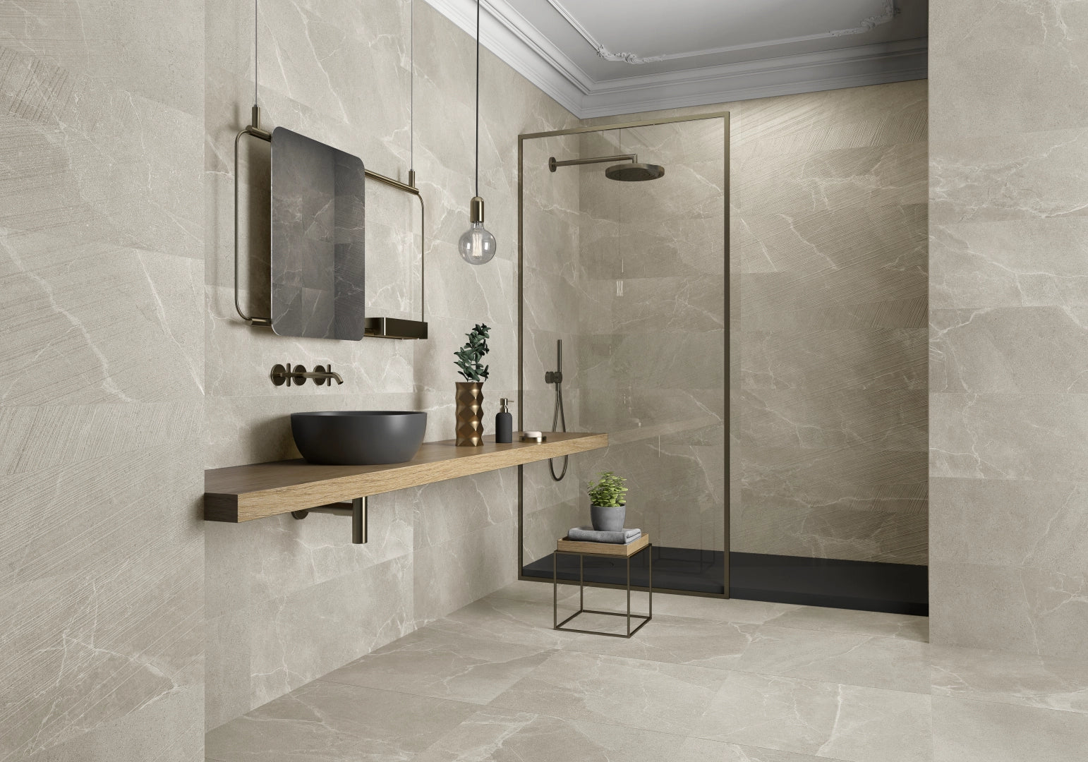 Prissmacer, Soul - Cement , Matt, 30x90cm, 10.50mm, Rett.