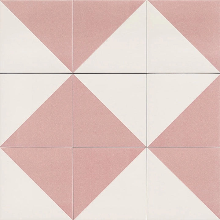 Mainzu, Fired - Middle Pink, Mate, 20x20cm, 9.00mm