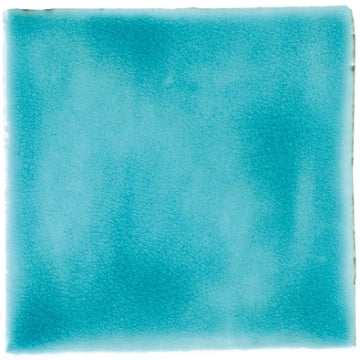 Cerasarda, I Cotti Fatti A Mano - Cotto Verde Acqua, Naturale, 20x20cm, 10.00mm