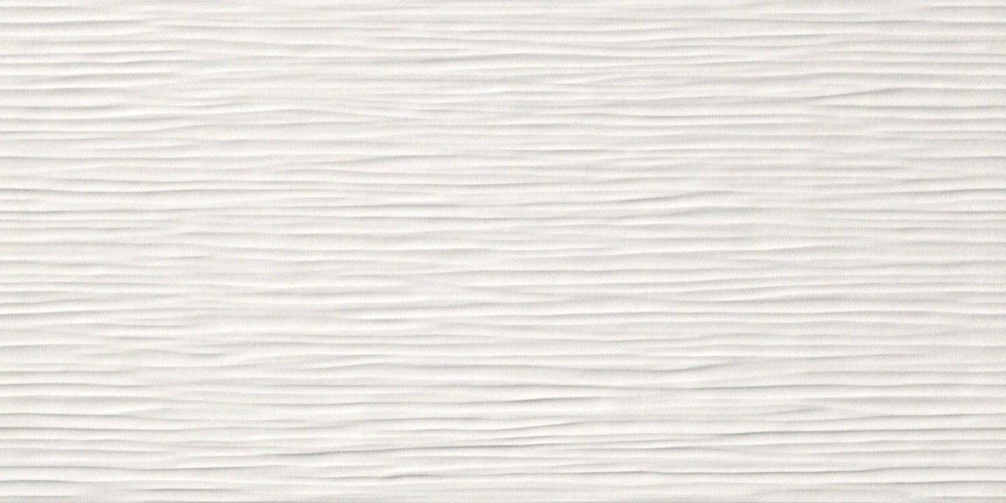 Atlas Concorde, 3d Wall Design - 8DWG - Sinuous 3d Wave, Matt, 40x80cm, 9.00mm