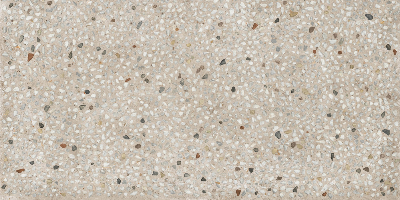 Desvres Ariana, Anima - 0007919 - Anima Ghiaia Beige, Naturale, 60x120cm, 8.50mm, Rett.