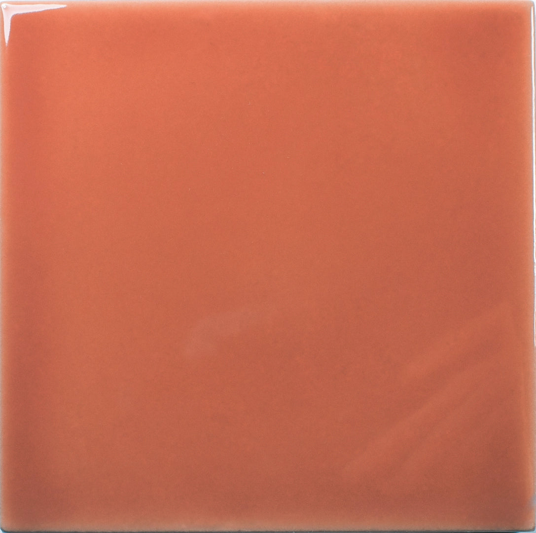 Wow Design, Fayenza - Coral, Gloss, 12.5x12.5cm, 10.00mm