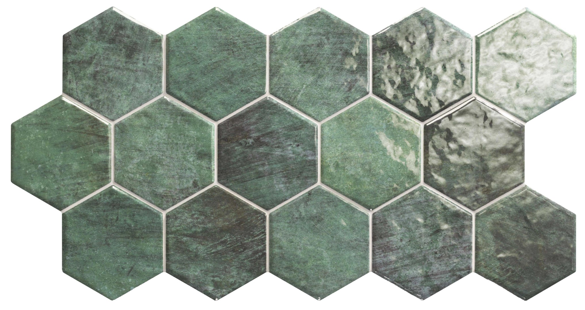 Realonda, Hex - Zellige, Brillo, 26.5x51cm, 10.00mm