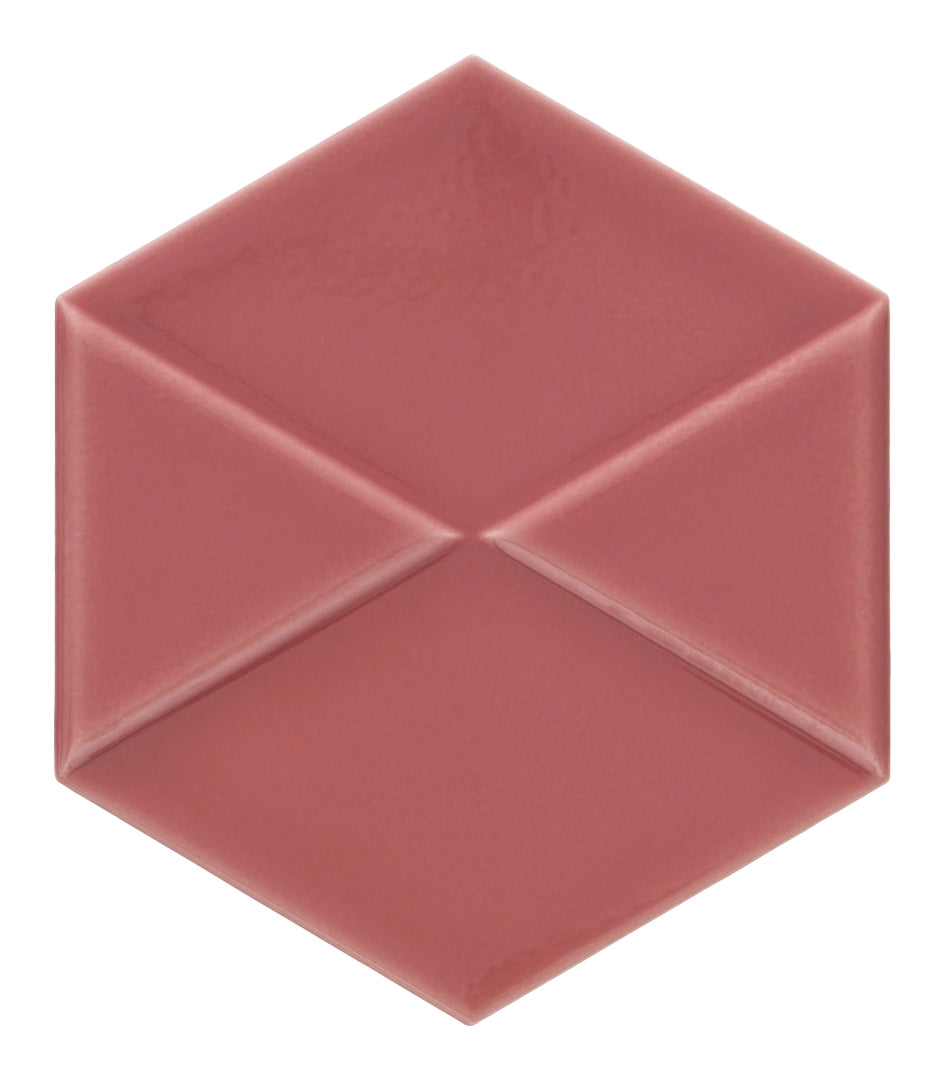 Ceramiche Settecento, Outfit - 167128 - Scarlet, Matt, 15.6x18cm, 10.00mm, Rett.