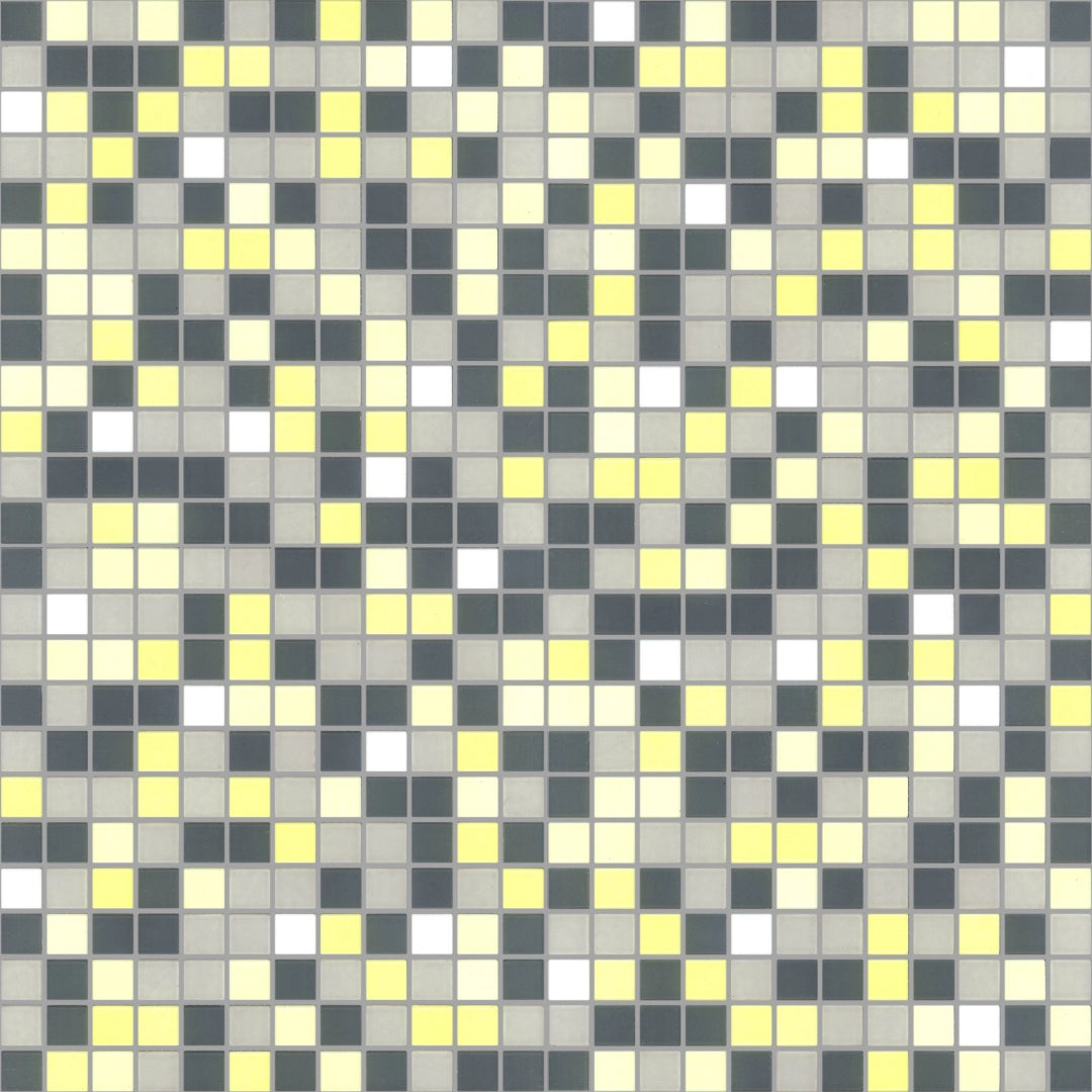 Appiani, Mix Colour - XENE 401 - Energy 01 Nuvola/Fumo/Calla/Forsizia/Girasole, Naturale (1.2x1.2), 30x30cm, 7.20mm