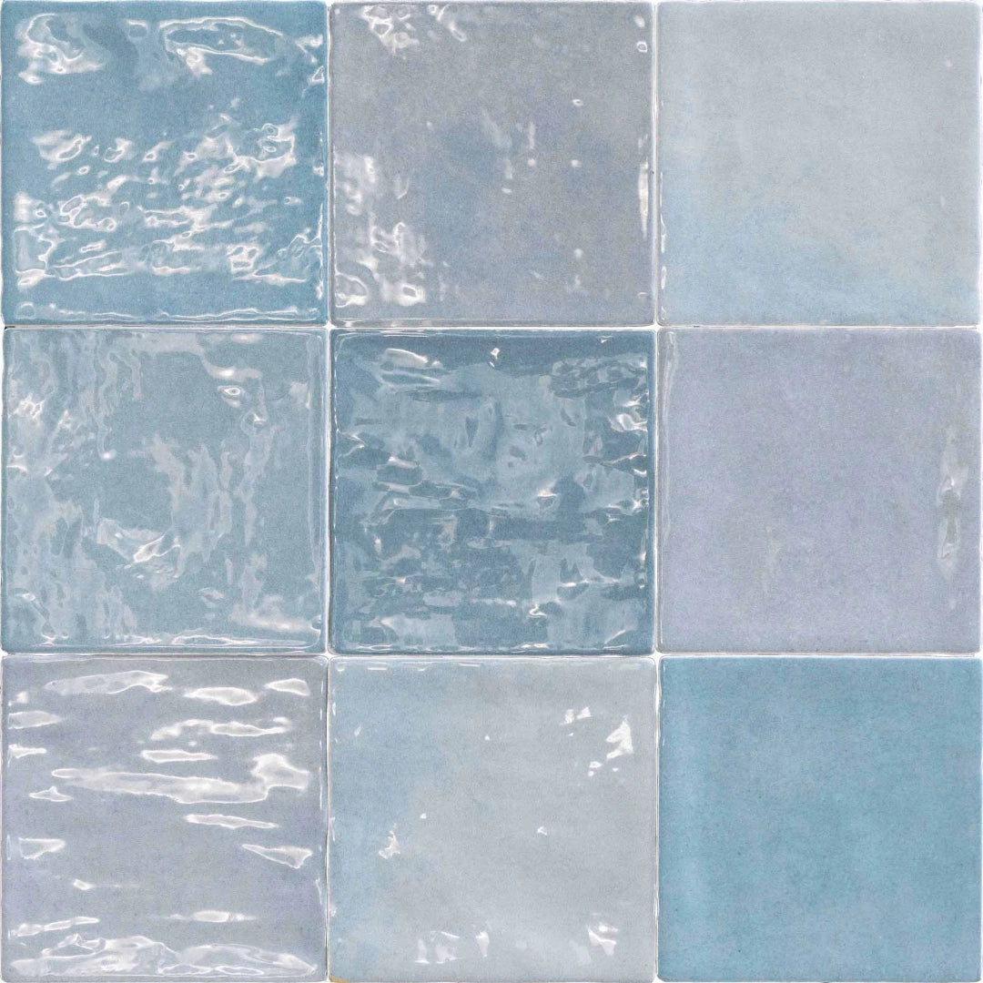 Class Tile, Mycolors - CEMYC010008 - Azul, Natural, 10x10cm, 10.00mm, Rett.