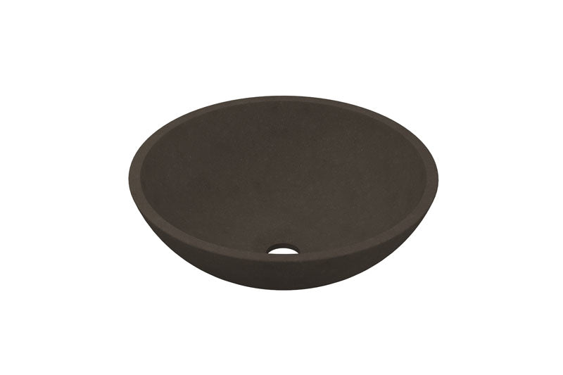 Ink Jazz Large opbouw waskom 40cm quartz - beton