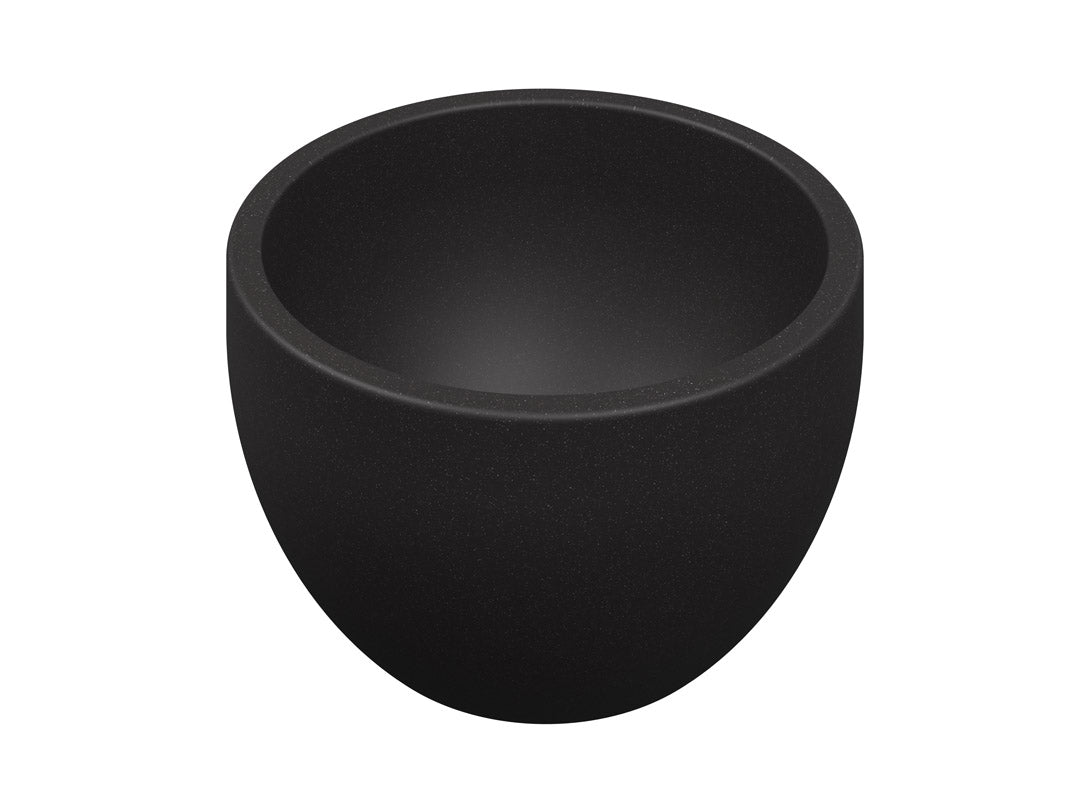 Ink Jazz XS opbouw fonteinkom 20cm quartz - zwart