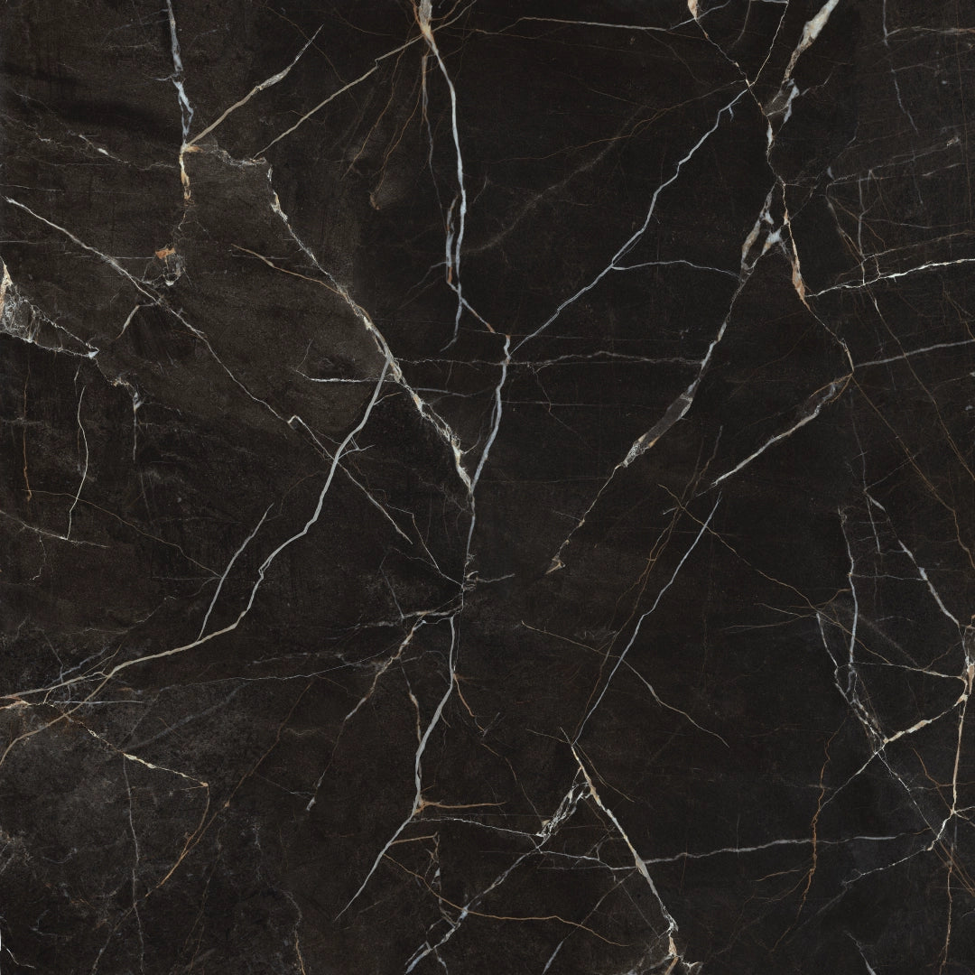 Stn Ceramica, Mussah - Black, PULIDO, 120x120cm, 10.00mm, Rett.