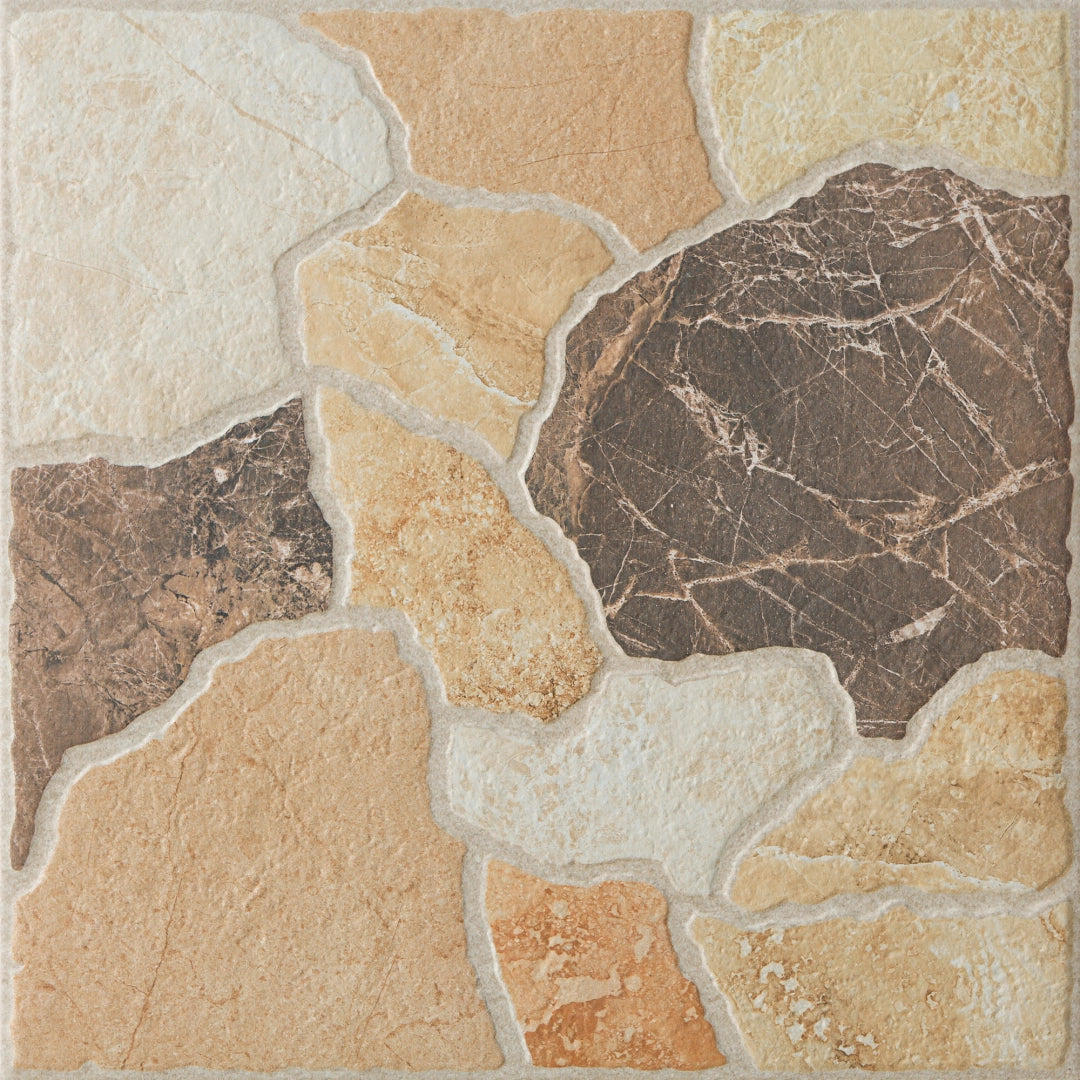 Cristacer, Guadalupe - Ocre, Matt, 45x45cm, 10.00mm