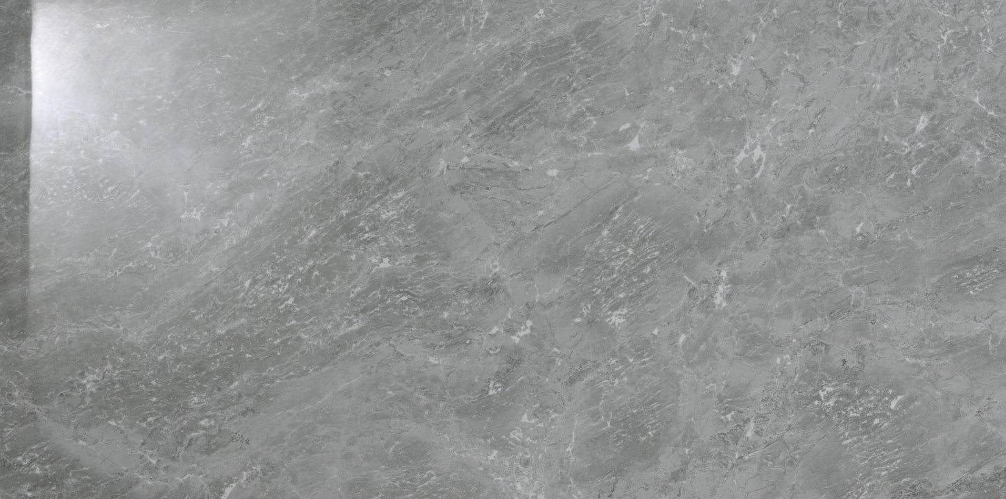 Fap Ceramiche, Roma Diamond - fPVQ - Grigio Superiore, Brillante, 80x160cm, 9.00mm, Rett.