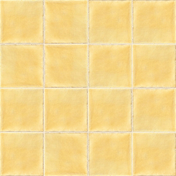 Mainzu, Estil Antic - Amarillo, Brillo, 15x15cm, 10.00mm