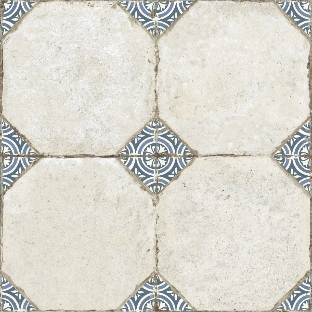 Peronda, Fs Sena - Blue, Natural, 45.2x45.2cm, 9.50mm, Rett.