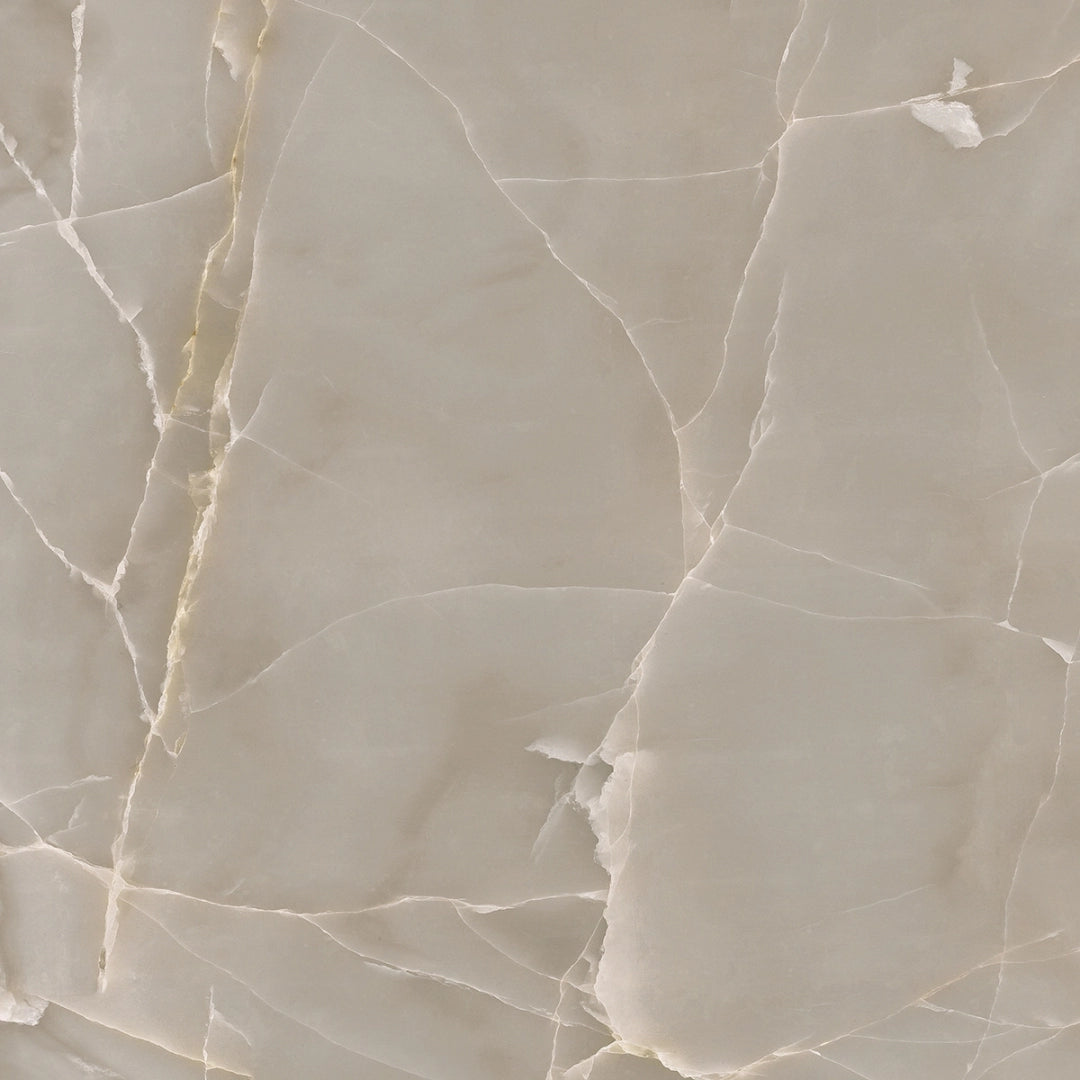 Saime Ceramiche, Shine - T624138 - Crema, Lucido, 90x90cm, 6.00mm, Rett.