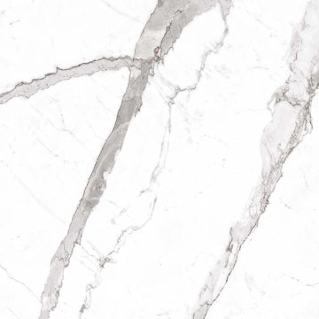 Casalgrande Padana, Marmoker - Statuario Altissimo, Lucida, 120x120cm, 6.50mm, Rett.