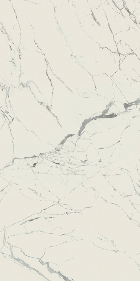 Ceramiche Caesar, Anima - AEDW - Statuario Venato, Silk, 160x320cm, 6.00mm, Rett.