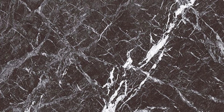 Casalgrande Padana, Marmoker - Deep Dark, Lucida, 60x120cm, 6.00mm, Rett.