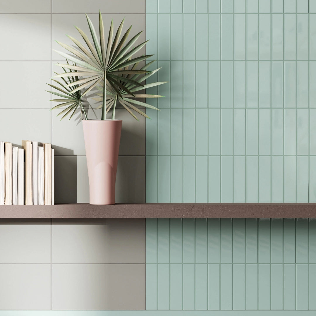 Ceramica Vogue, System - RAL 060 80 40 - Giada, Satinada, 20x20cm, 7.00mm