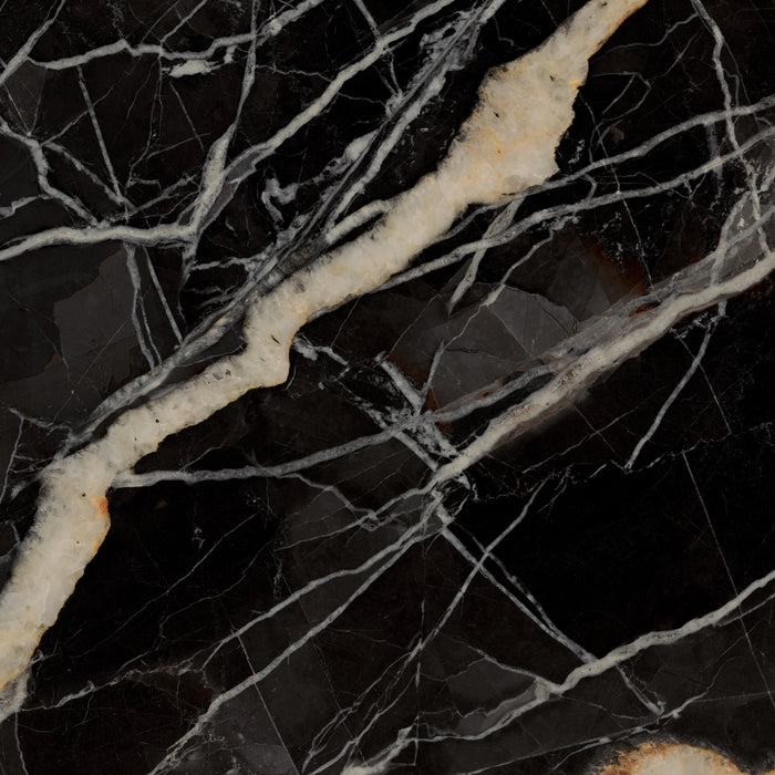 Gardenia Orchidea, La Marmoteca - 0010687 - Golden Carbon, Soft, 120x120cm, 6.00mm, Rett.