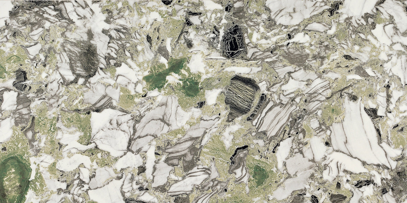 Ceramica Fioranese, Sound Of Marble - M4369LR - Screziato Vivace, Polished, 30x60cm, 10.00mm, Rett.