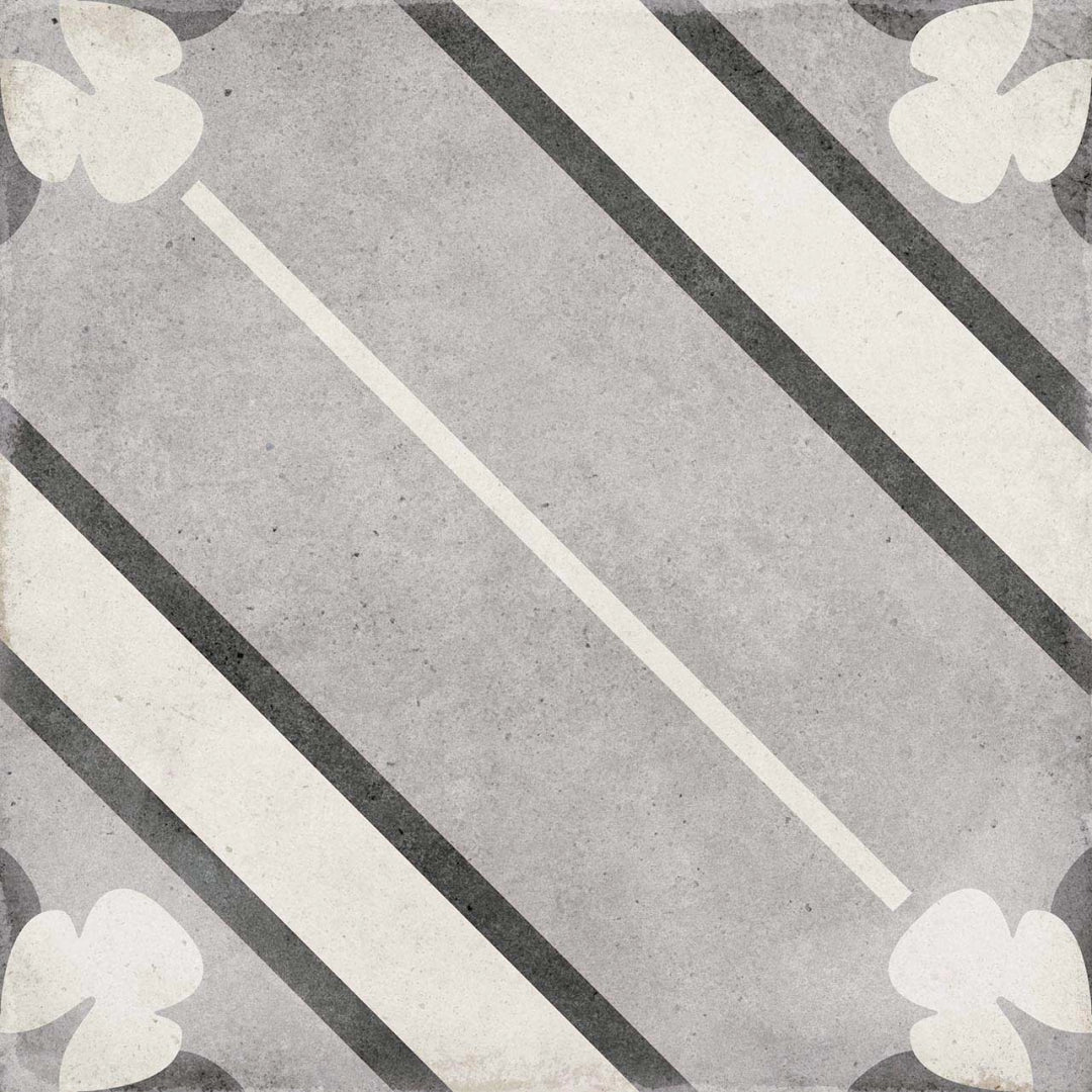 Equipe Ceramicas, Art Nouveau - 24415---Inspire-Grey,-Matt,-20x20cm,-9.00mm,-Rett.