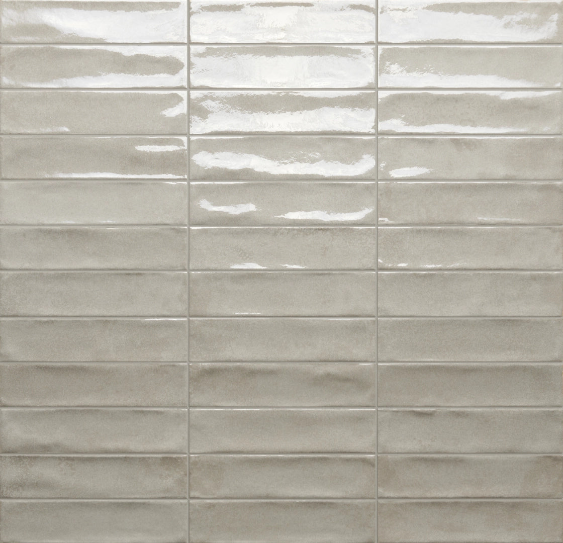 Ceramica Rondine, Marrakech - J92241 - Light Grey, Lucida, 4.8x20cm, 9.50mm