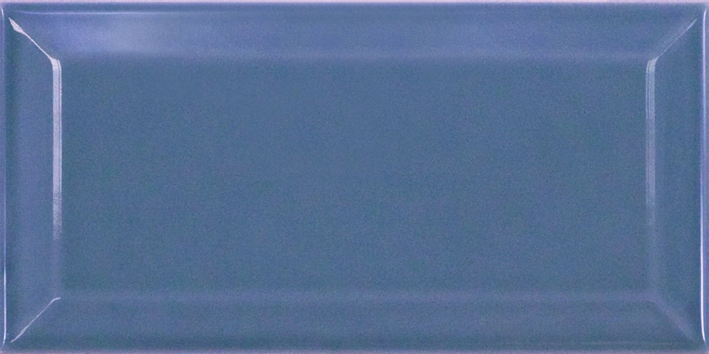 Equipe Ceramicas, Metro - 21289---Blue,-Lucido,-7.5x15cm,-9.00mm,-Rett.