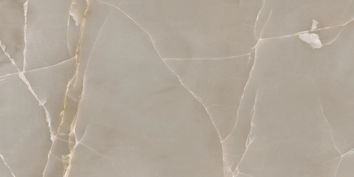 Saime Ceramiche, Shine - 8660145 - Crema, Lucido, 60x120cm, 9.00mm, Rett.