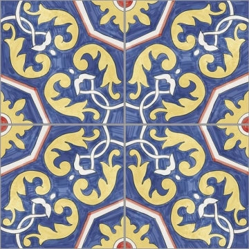 Ceramica Valsecchia, Amalfi - 6, Glossy, 15x15cm, 8.50mm, Rett.