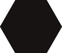 Dune Ceramica, Exa - 188686 - Black, Matt, 15x17cm, 8.00mm, Rett.