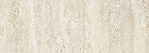 Domino Ceramicas, Cristal - RT27R - Travertino Bege, Natural, 32.5x90cm, 11.00mm, Rett.