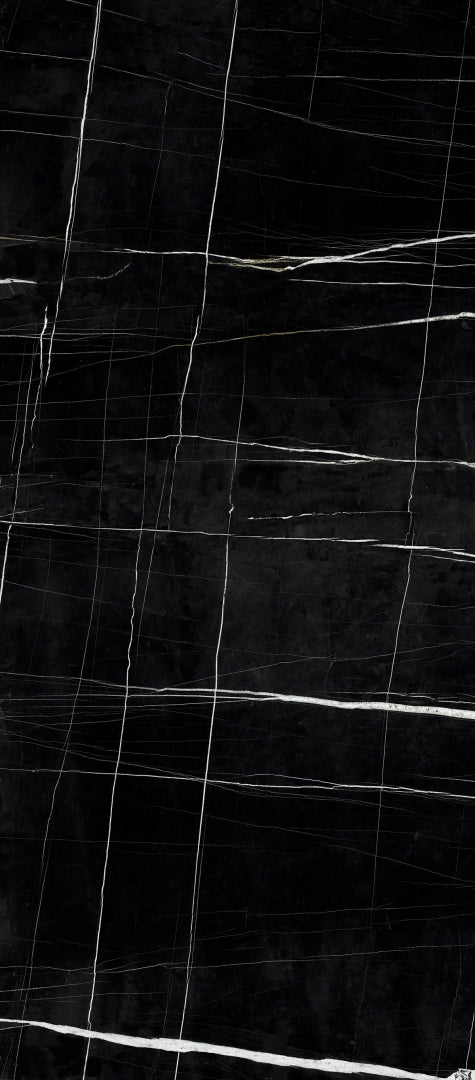 Ceramica Fondovalle, Infinito 2.0 - INF1133 - Sahara Noir, Glossy, 120x278cm, 6.50mm, Rett.