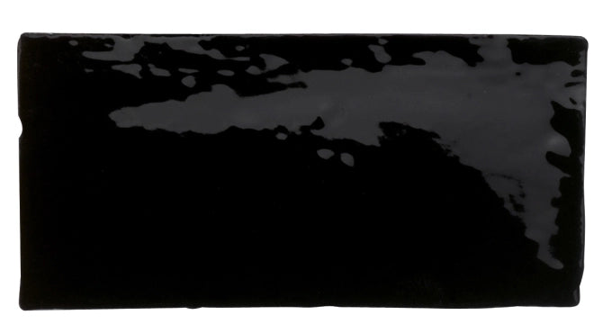 Cevica, Antic - CEM12 - Negro, Brillo, 7.5x15cm, 9.00mm