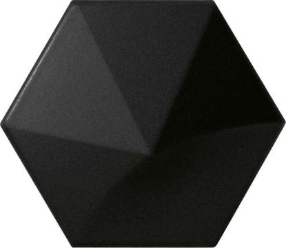 Equipe Ceramicas, Magical 3 - 24430---Black,-Matt,-10.7x12.4cm,-9.00mm,-Rett.
