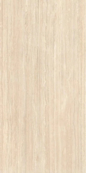 Marazzi, Grande_stone Look - MCMS - Travertino Classico, Stuoiato Satin, 160x320cm, 6.00mm, Rett.