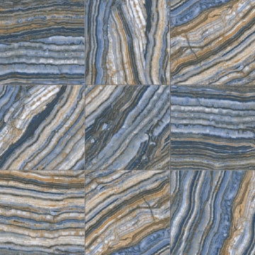 Ceramica Valsecchia, Swimming Pool - 1515ONX002 - Onyx Blue, Glossy, 15x15cm, 8.50mm