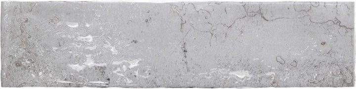 Cifre Ceramica, Industrial - Silver, Brillo, 7.5x30cm, 8.60mm, Rett.
