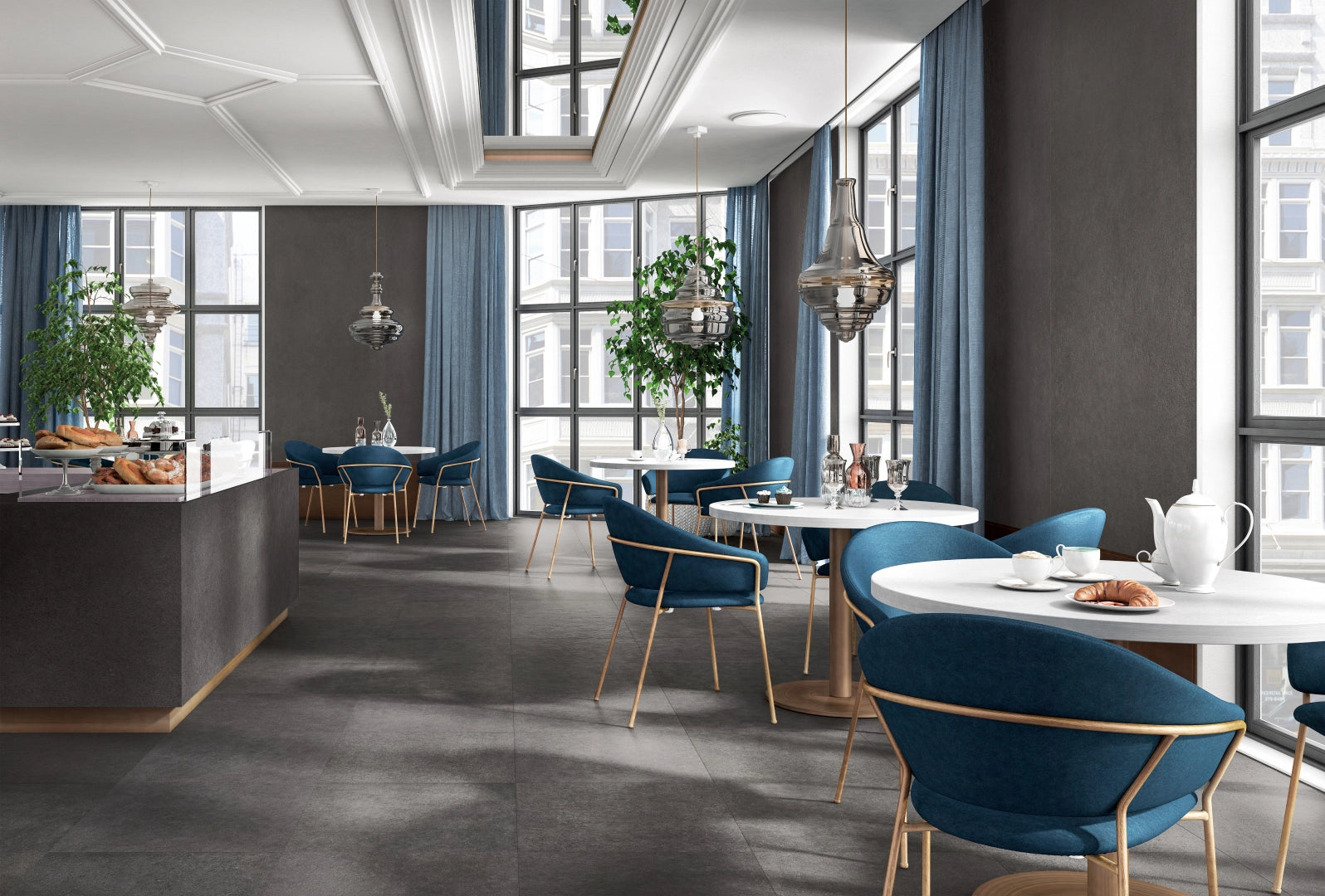 Panaria Ceramica, Context - PGGXT40G - Store, Naturale, 90x90cm, 9.50mm, Rett.