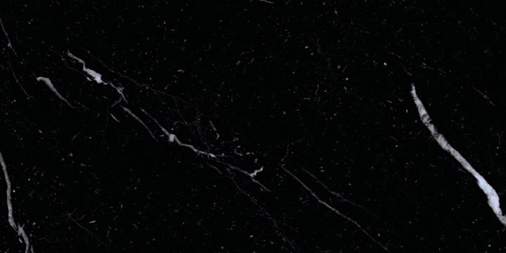EmilCeramica, Tele Di Marmo Selection - EJVW---Nero-Marquinia,-Naturale,-30x60cm,-9.50mm,-Rett.