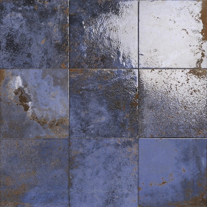 Mainzu, Meraki - Blu, Brillo, 20x20cm, 10.00mm, Rett.
