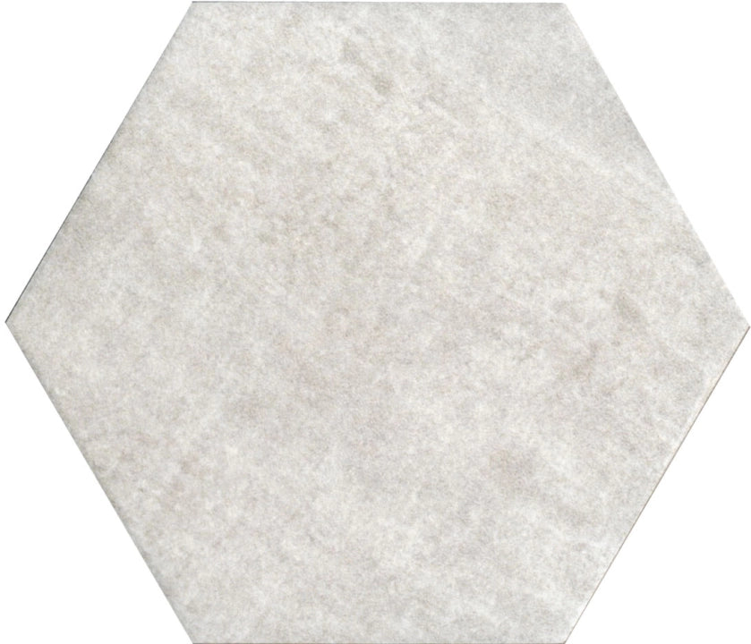 Walls&More by Keradom, Esagone - Q400 - Ice, Naturale, 15x17.3cm, 9.00mm