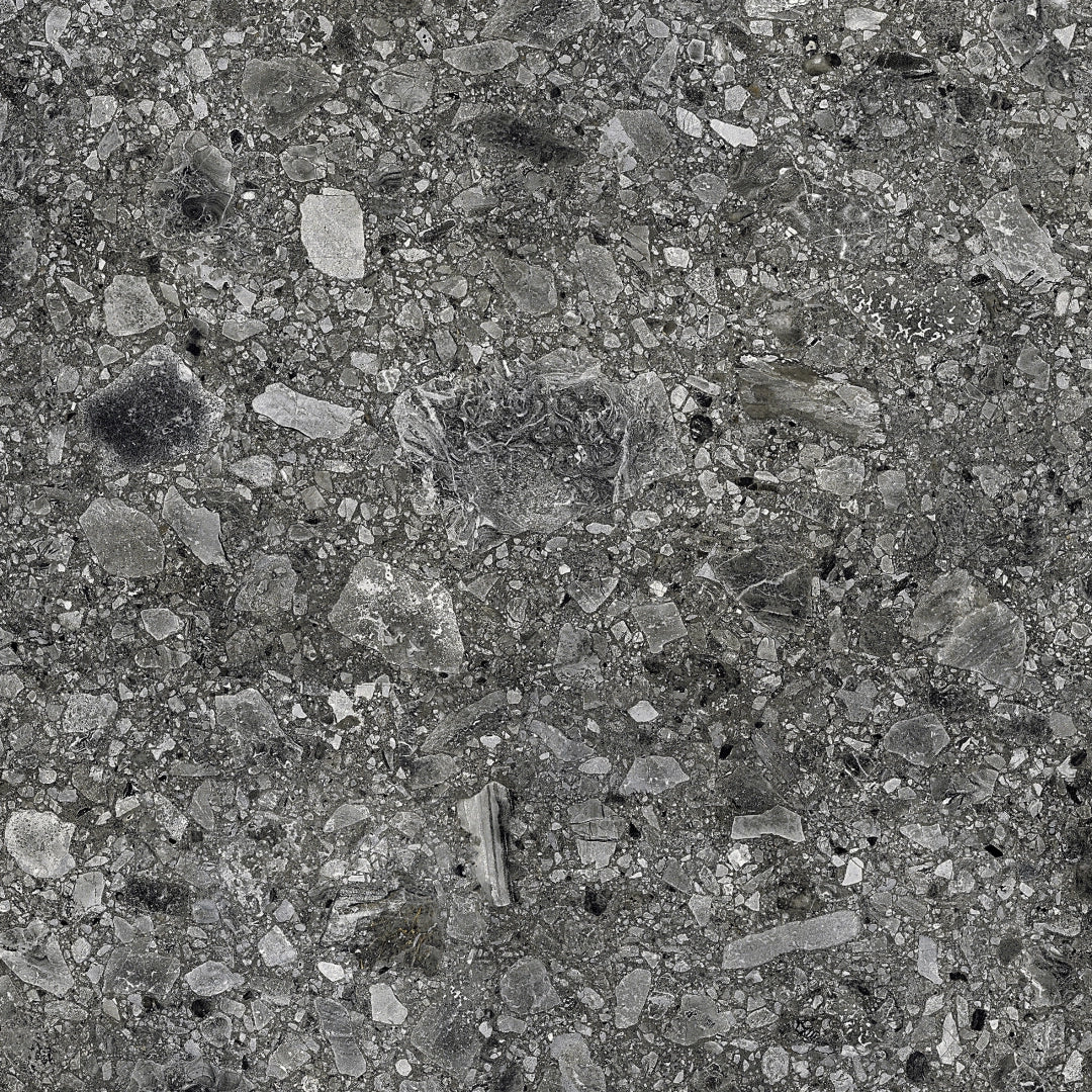 Casalgrande Padana, Pietre Di Paragone - Gré Nero, Naturale, 120x120cm, 9.00mm, Rett.