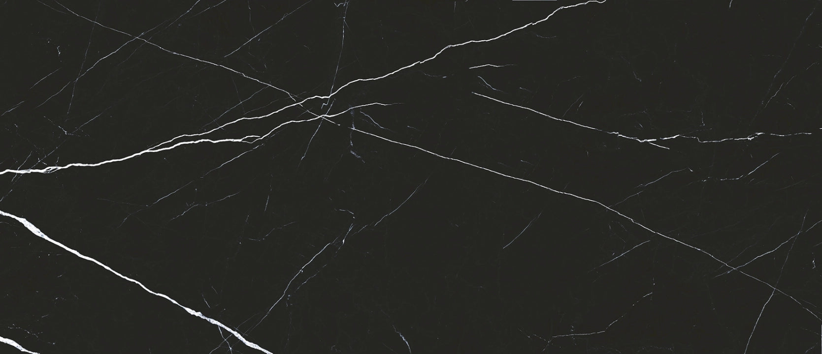 PorcelaniteDos, Siena - 6609 - Negro, Polished, 63x146cm, 10.00mm, Rett.