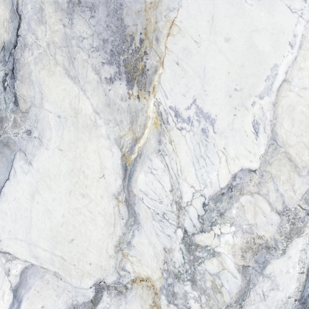 Ceramiche Supergres, Purity Of Marble - Style - PVX7 - Invisible Blue, Lux, 75x75cm, 9.00mm, Rett.