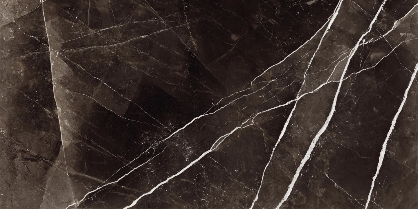 Marazzi, Allmarble - MELQ - Calacatta Black, Lux, 60x120cm, 10.00mm, Rett.