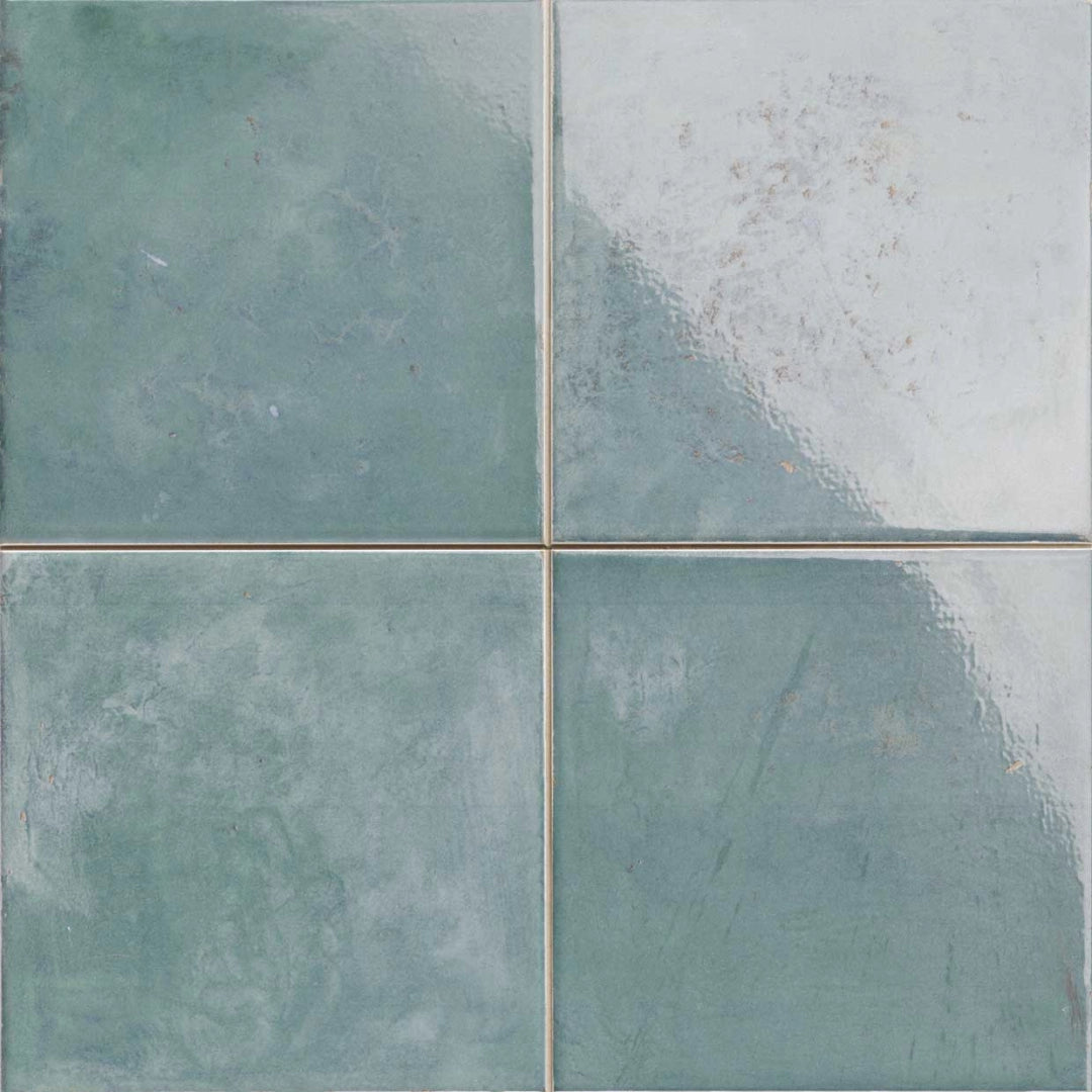 Realonda, Zellige - Aqua, Brillo, 33x33cm, 9.00mm
