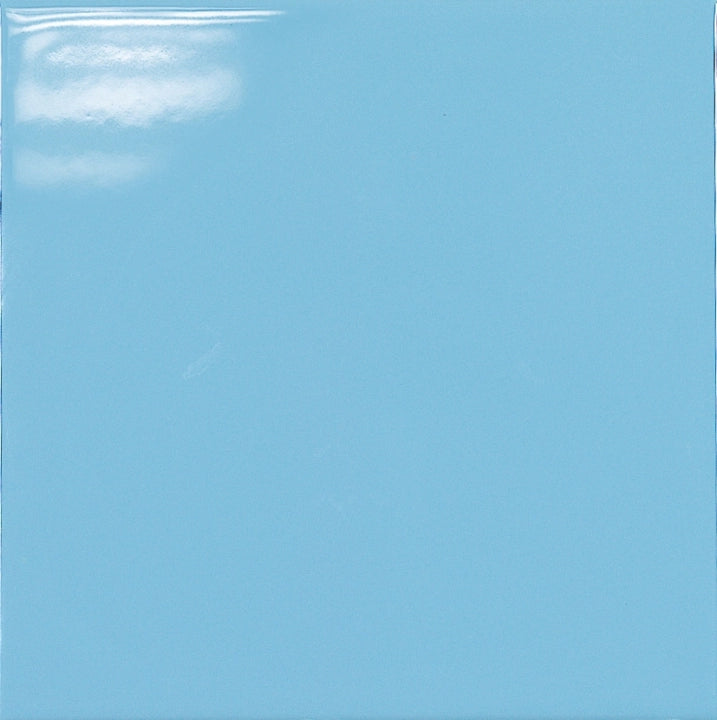 Armonie Ceramiche, Colors - 145016 - Celeste, Naturale, 20x20cm, 7.00mm, Not rectified