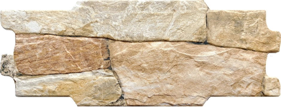 Walls&More by Keradom, Canyon - Amber, Naturale, 16x40cm, 10.00mm